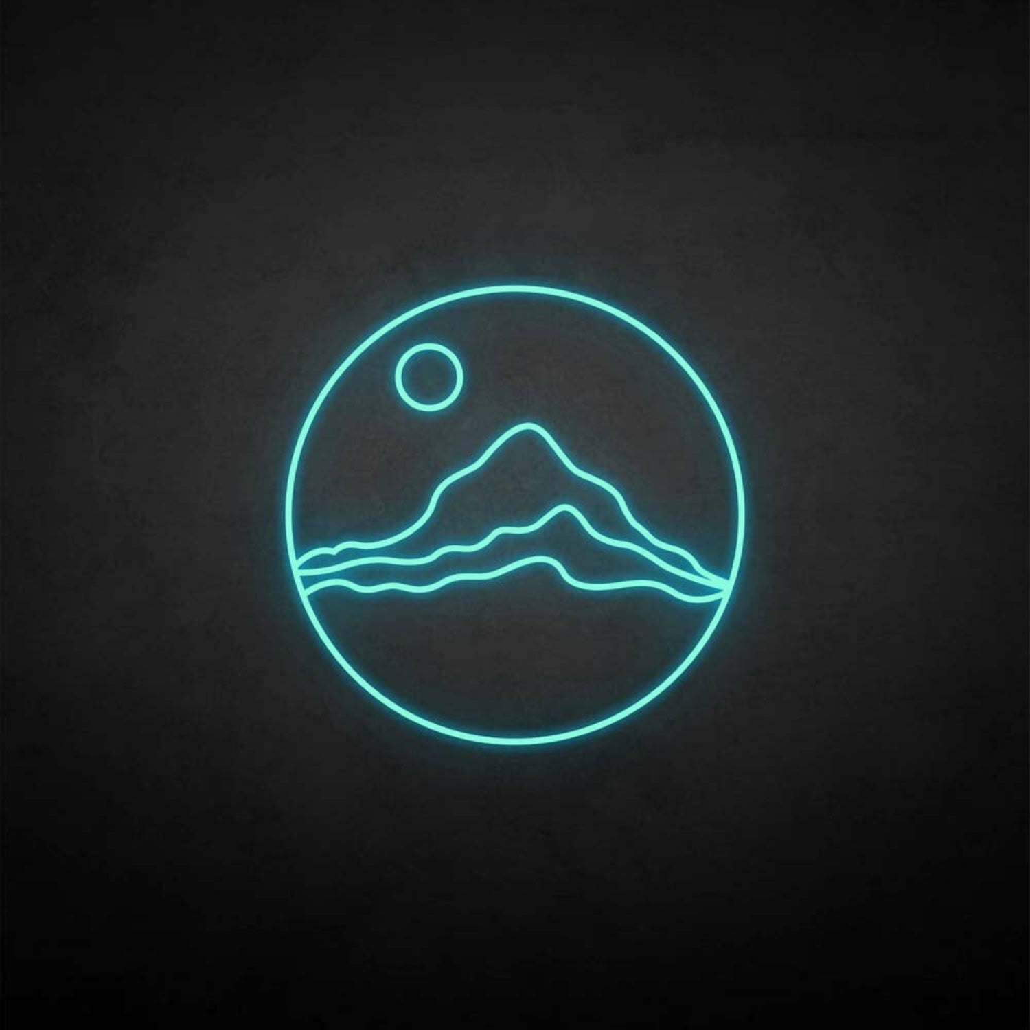 Sunset And Mountain2 Led Neon Sign - Shineneon