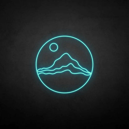 Sunset And Mountain2 Led Neon Sign - Shineneon