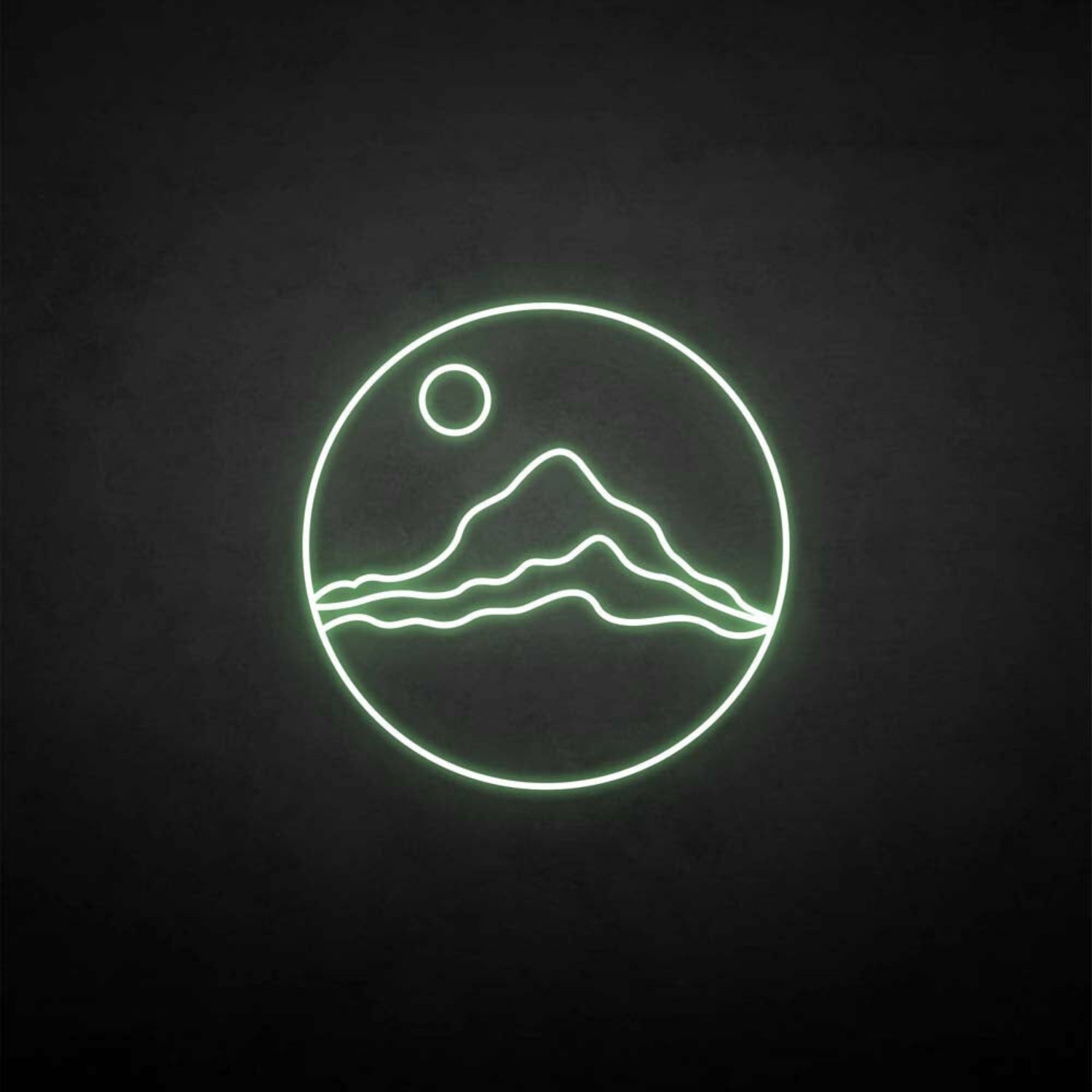 Sunset And Mountain2 Led Neon Sign - Shineneon