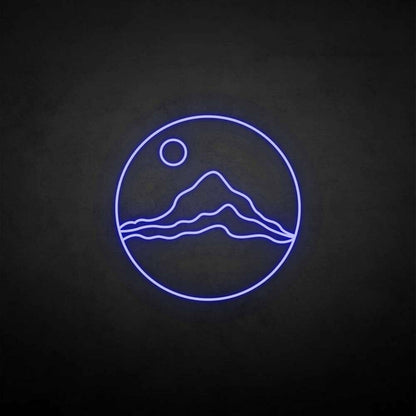 Sunset And Mountain2 Led Neon Sign - Shineneon