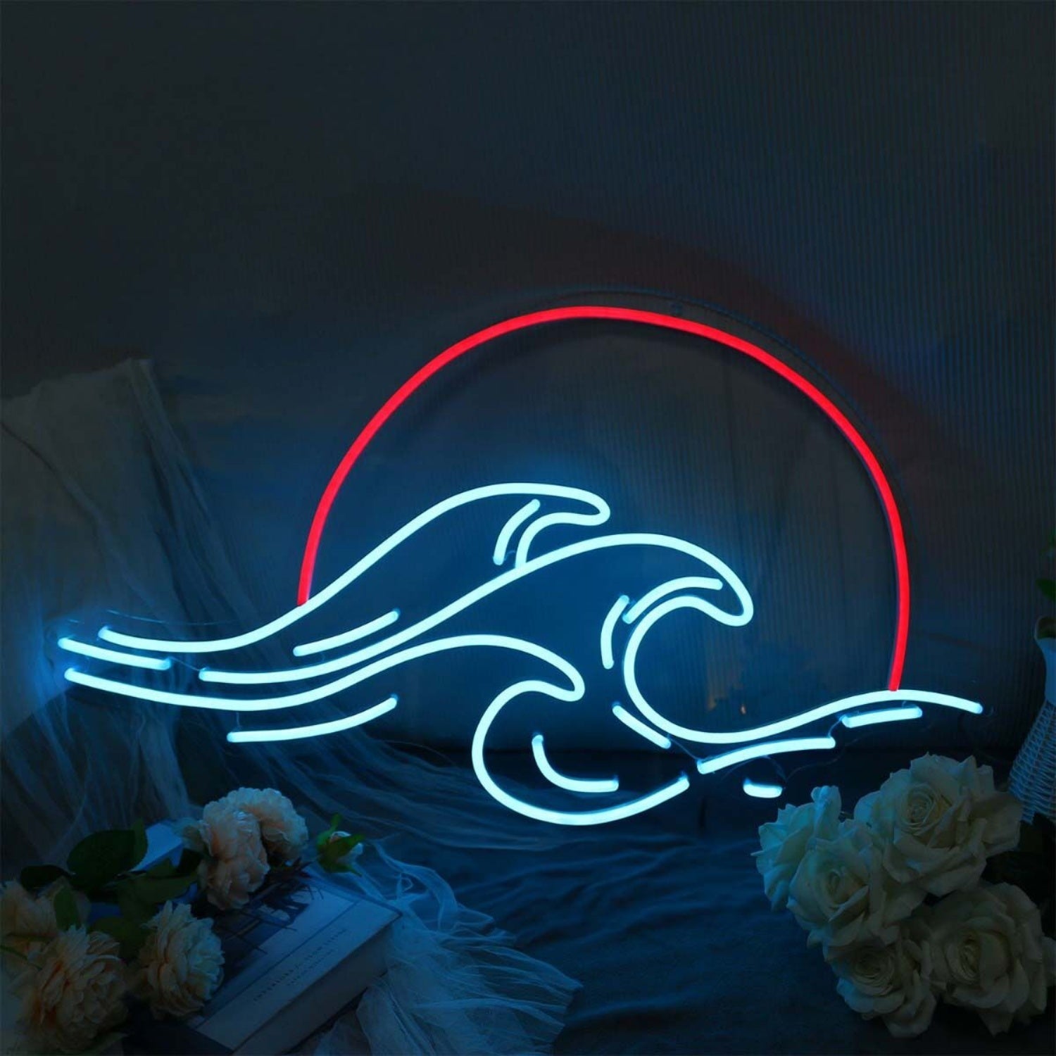 Sunset And Waves Led Neon Sign - Shineneon