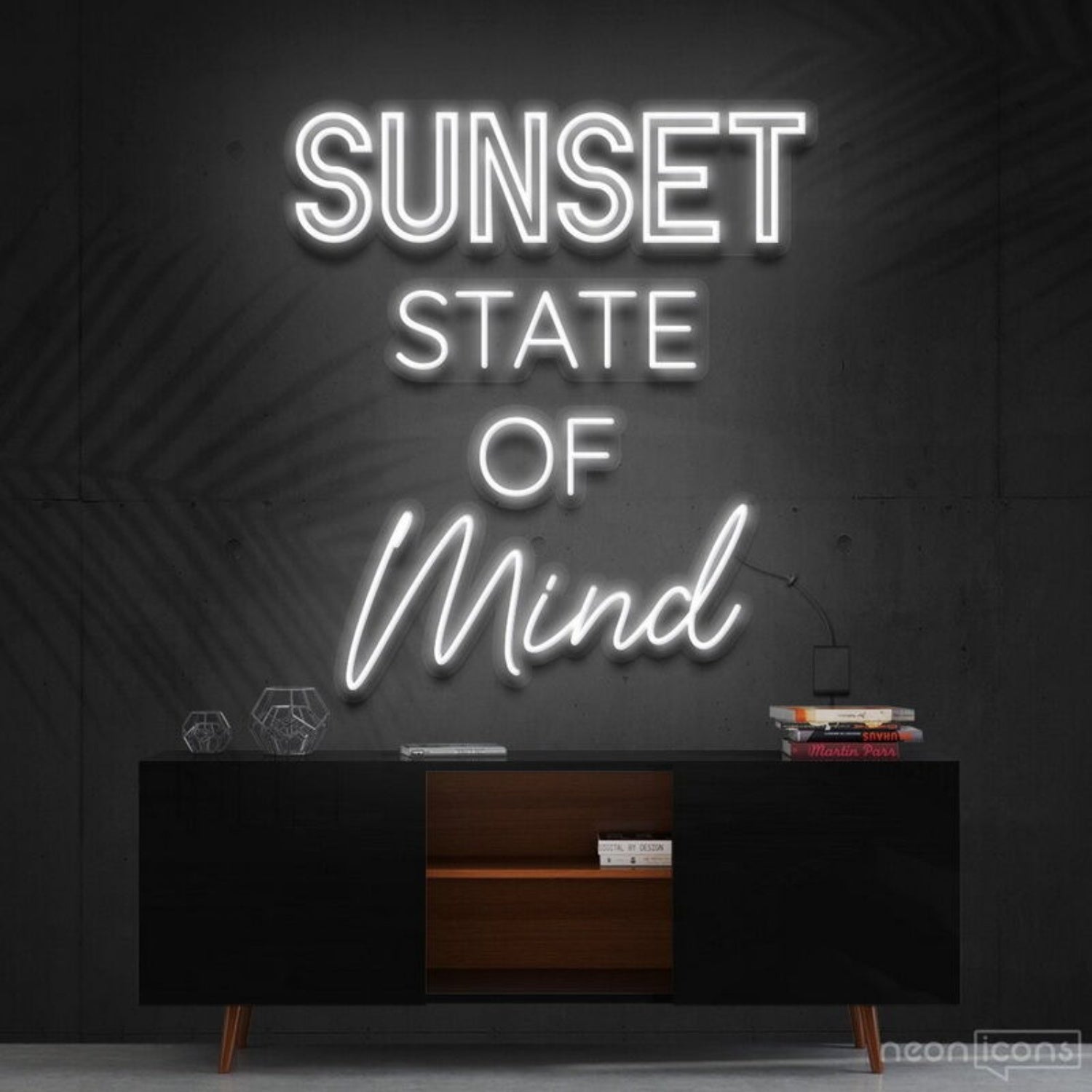 Sunset State Of Mind Led Neon Sign Fcalming And Nature Decor - Shineneon