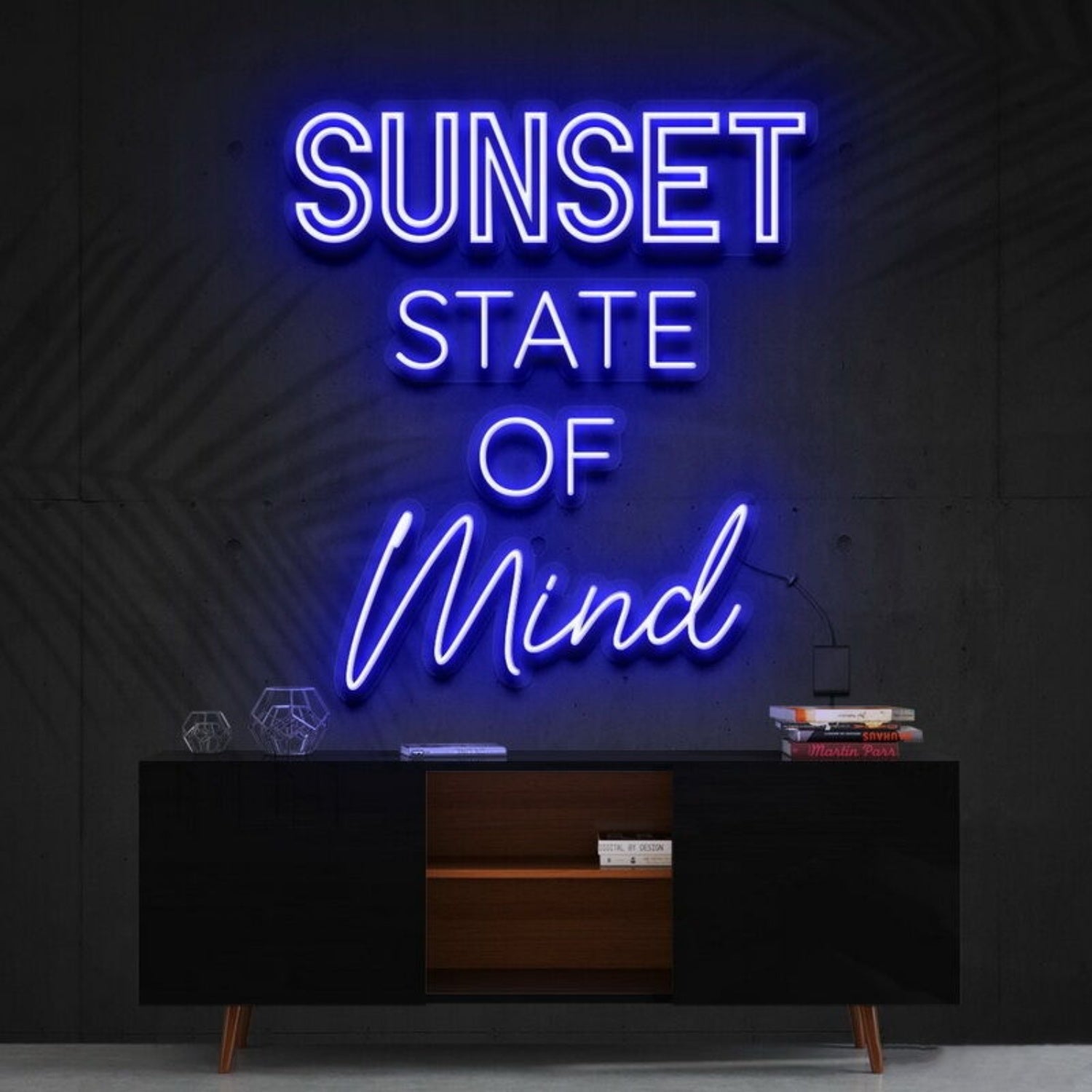 Sunset State Of Mind Led Neon Sign Fcalming And Nature Decor - Shineneon