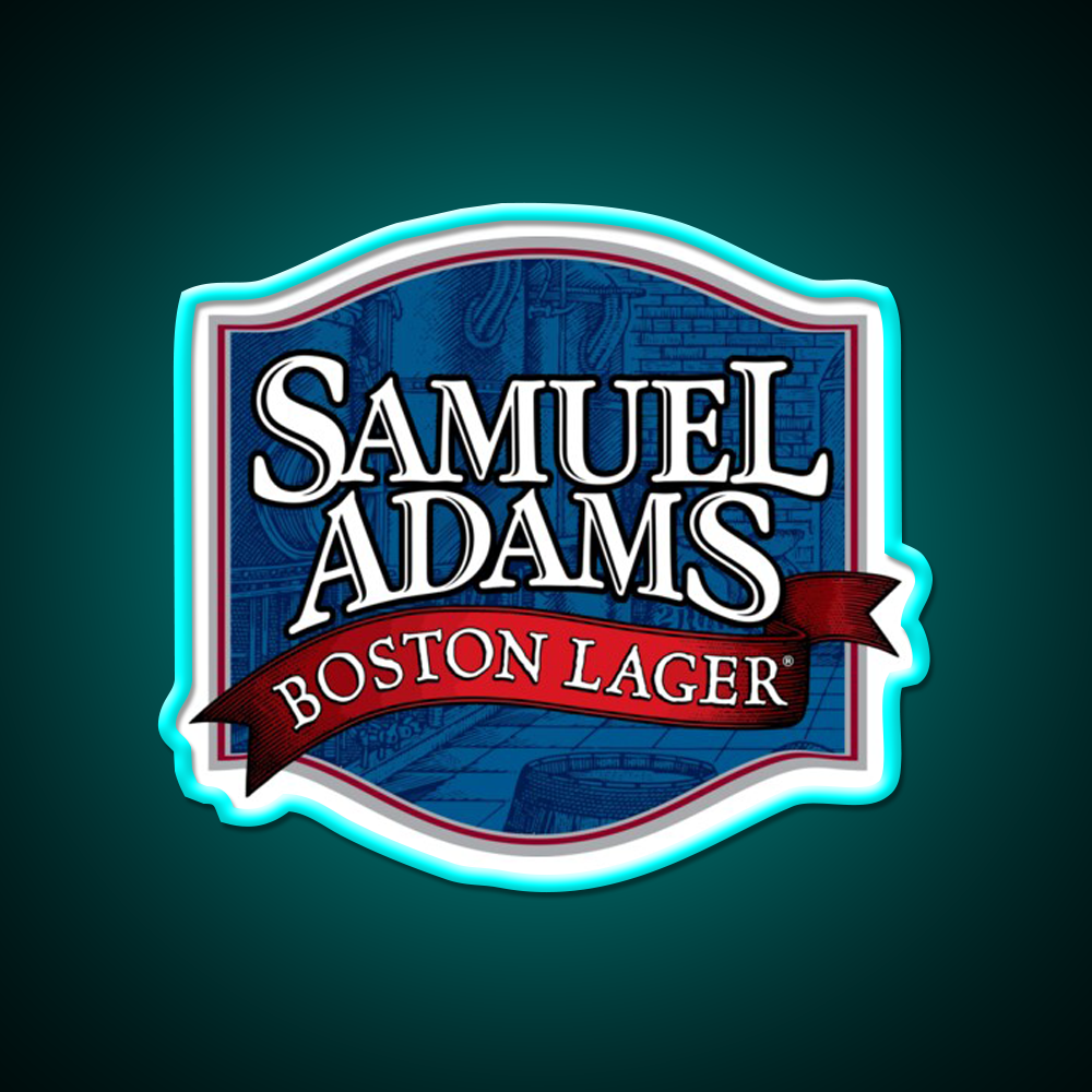 Sunset Warms The Samuel Adams Beer Bar Decor Led Neon Sign Rgb Color - Size and dimension reference