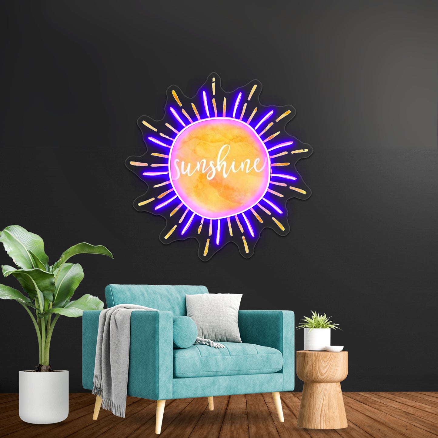 Sunshine Artwork Neon Signs For Sale