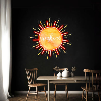 Sunshine Artwork Neon Signs For Sale