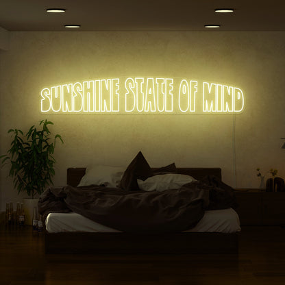Sunshine State Of Mind Led Neon Sign | Shineneon