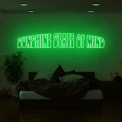 Sunshine State Of Mind Led Neon Sign | Shineneon
