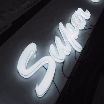 Supen 3D Fulllit Acrylic Led Letters Sign - Shineneon