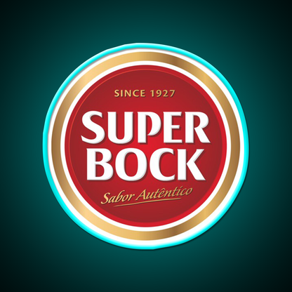 Super Bock Beer Bar Decor Led Neon Sign Rgb Color - Size and dimension reference