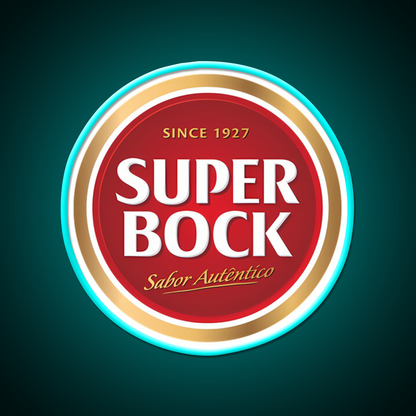 Super Bock Since 1927 Logo Beer Bar Decor Led Neon Sign Rgb Color