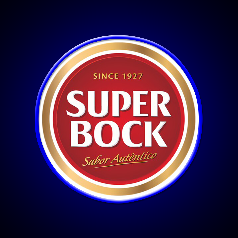 Super Bock Since 1927 Logo Beer Bar Decor Led Neon Sign Rgb Color