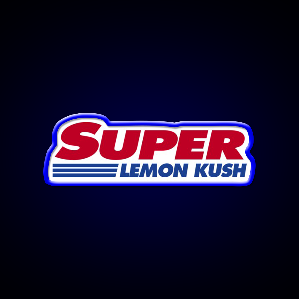 Super Lemon Kush Hemp Inspired Green Leaf Led Neon Sign Rgb Color - LED neon sign view 5