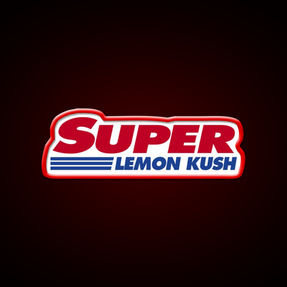 Super Lemon Kush Hemp Inspired Green Leaf Led Neon Sign Rgb Color - LED neon sign view 10