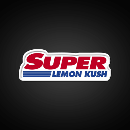 Super Lemon Kush Hemp Inspired Green Leaf Led Neon Sign Rgb Color - Shineneon