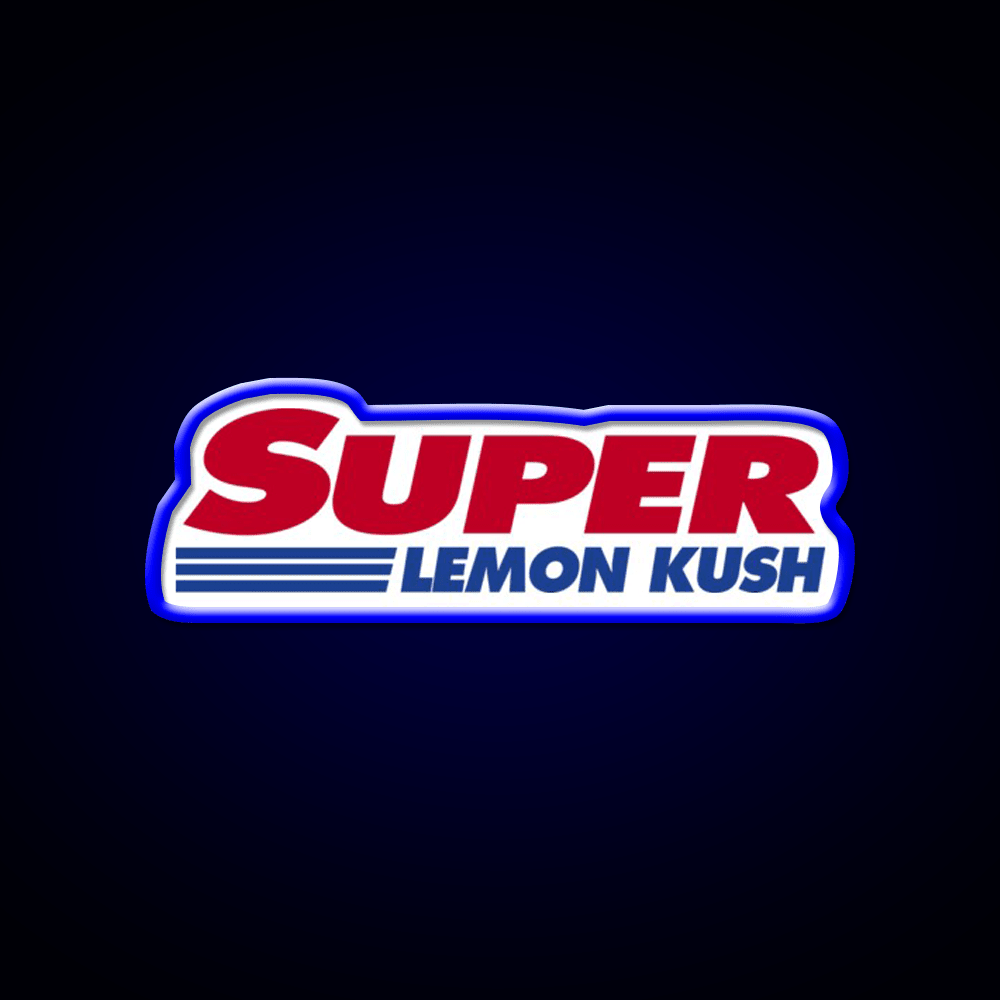 Super Lemon Kush Hemp Inspired Green Leaf Led Neon Sign Rgb Color - Shineneon