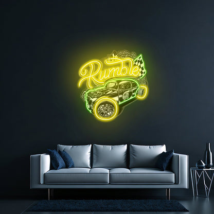 Super Power Label Led Neon Sign Light Custom Led Signs - Shineneon
