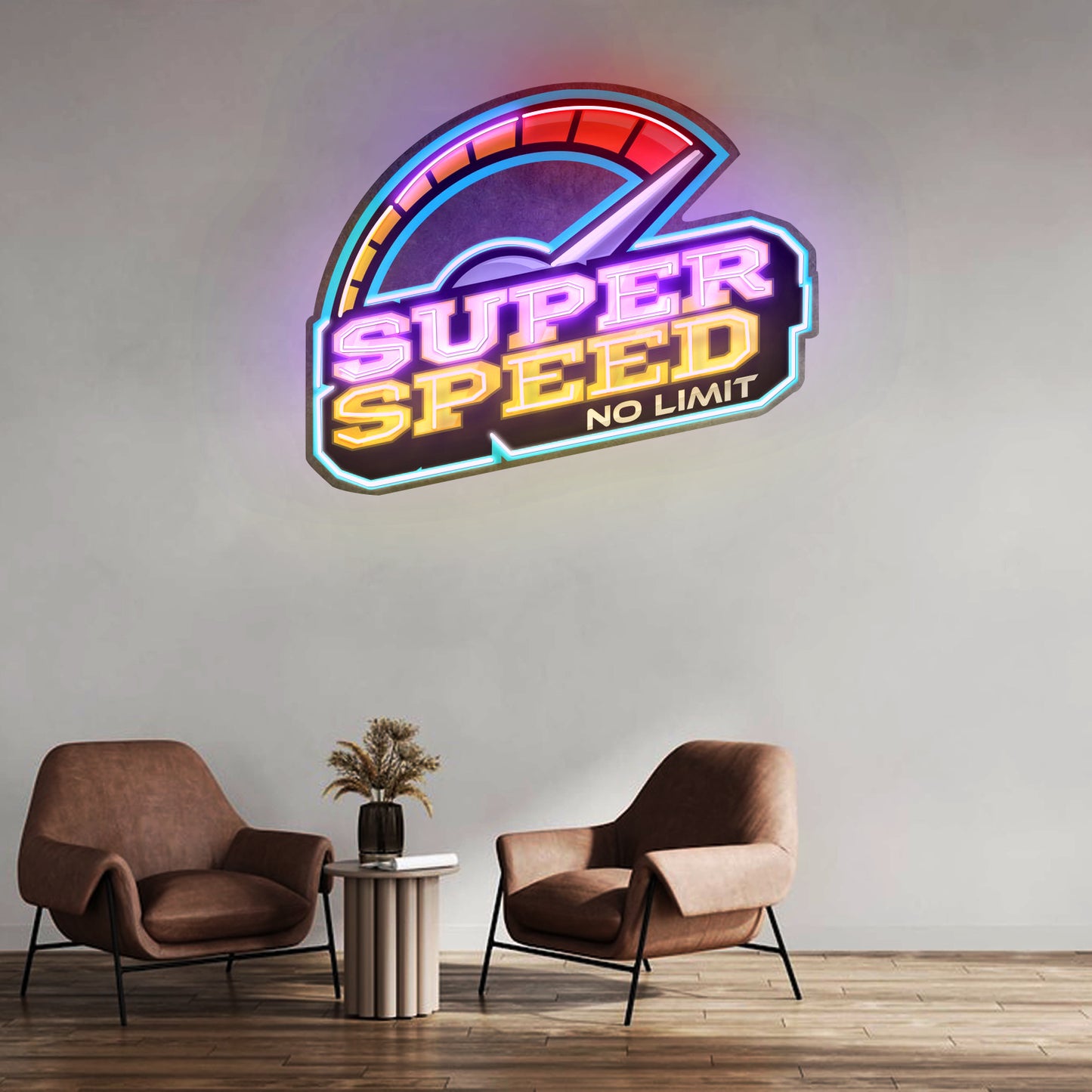 Super Speed Led Neon Sign Light Custom Led Signs