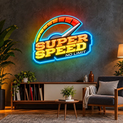 Super Speed No Limit LED Neon Sign - Shineneon