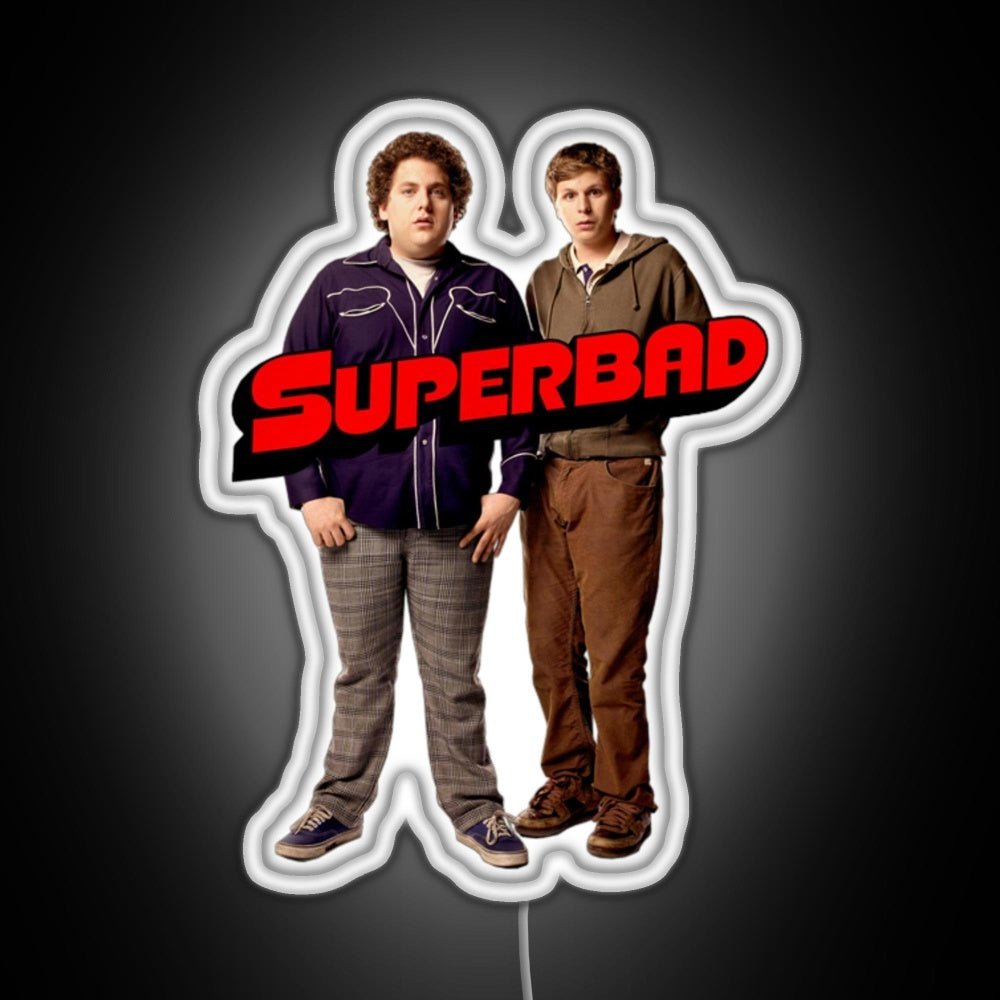 Superbad Movie Rgb Led Neon Sign Pop Wall Art - Shineneon
