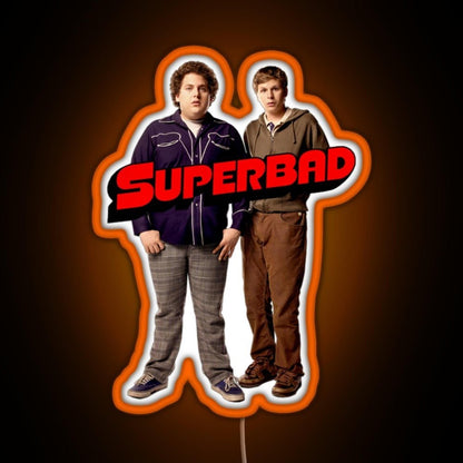 Superbad Movie Rgb Led Neon Sign Pop Wall Art - Shineneon
