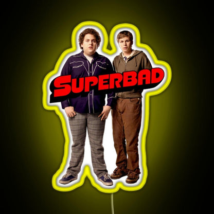 Superbad Movie Rgb Led Neon Sign Pop Wall Art - Shineneon