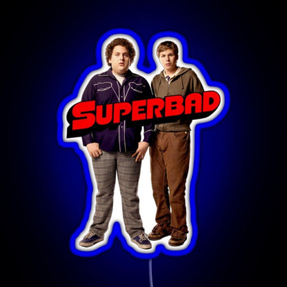 Superbad Movie Rgb Led Neon Sign Pop Wall Art - Shineneon