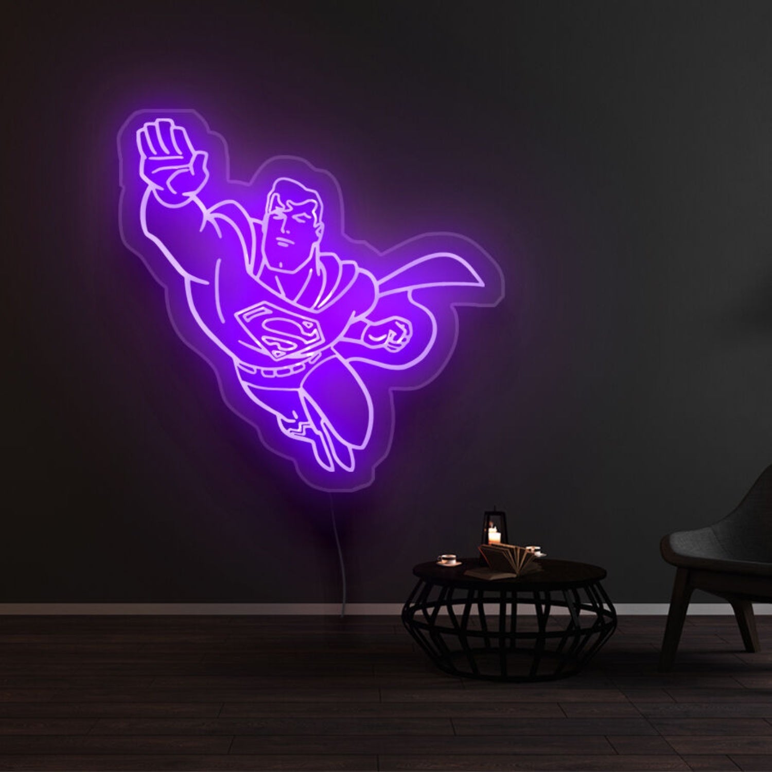 Superman On Mission Led Neon Sign - Shineneon