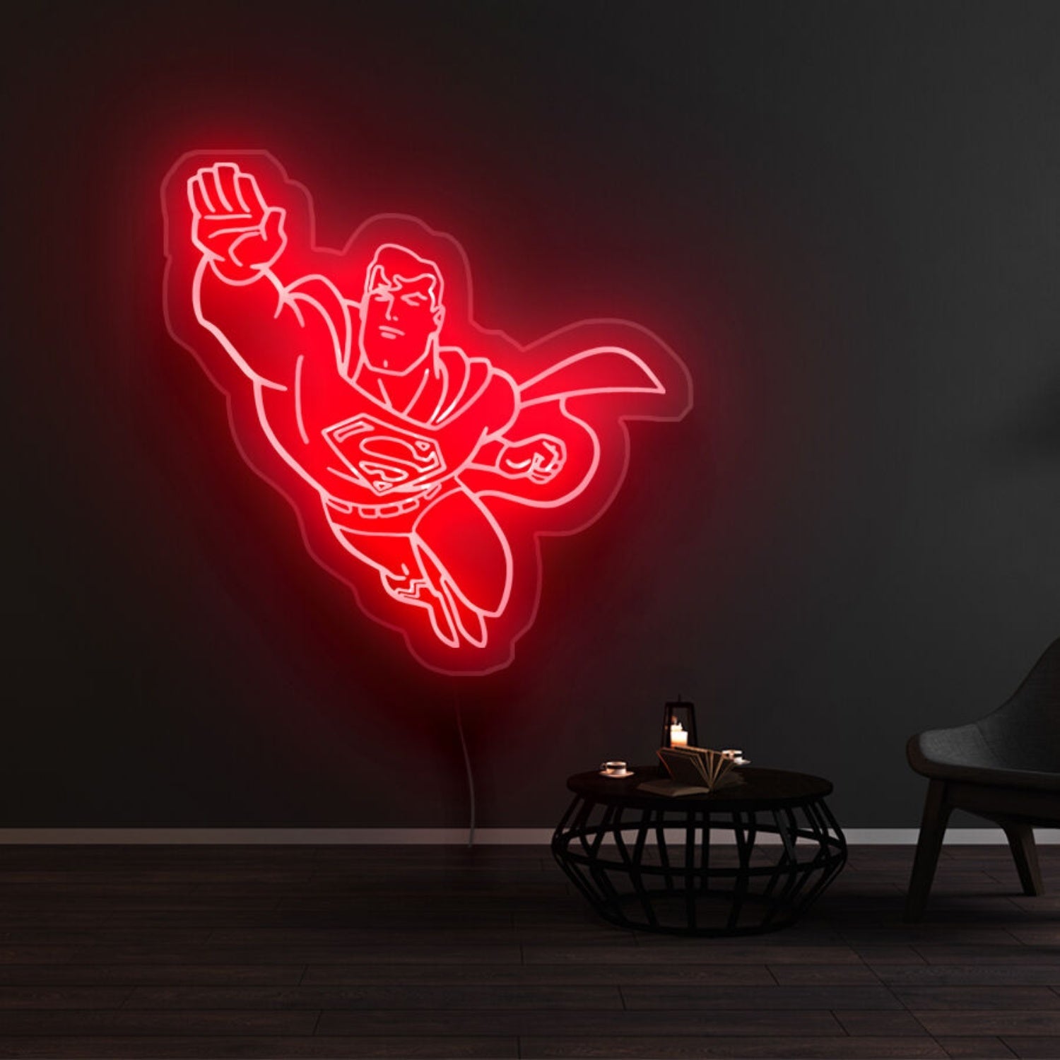 Superman On Mission Led Neon Sign - Shineneon