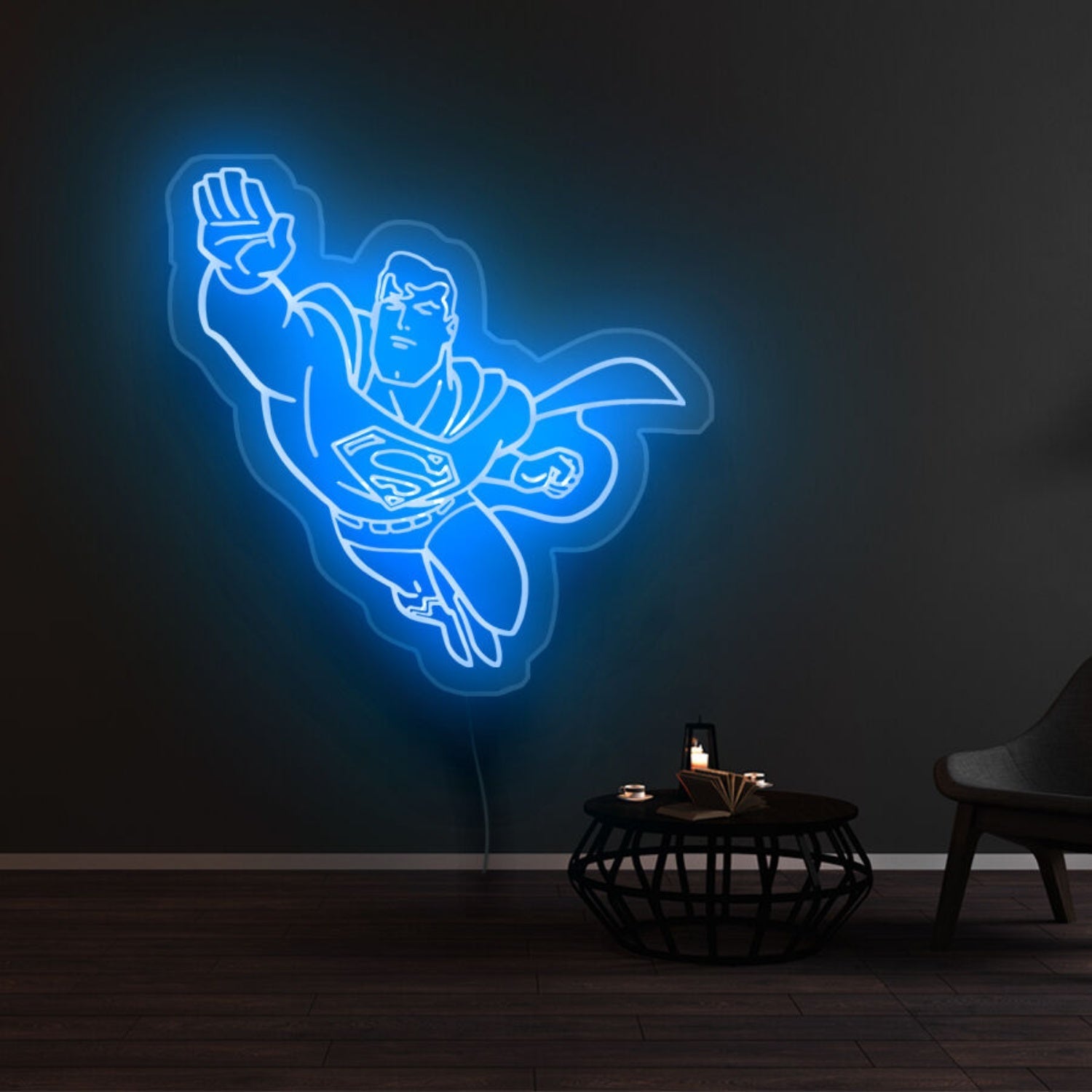 Superman On Mission Led Neon Sign - Shineneon