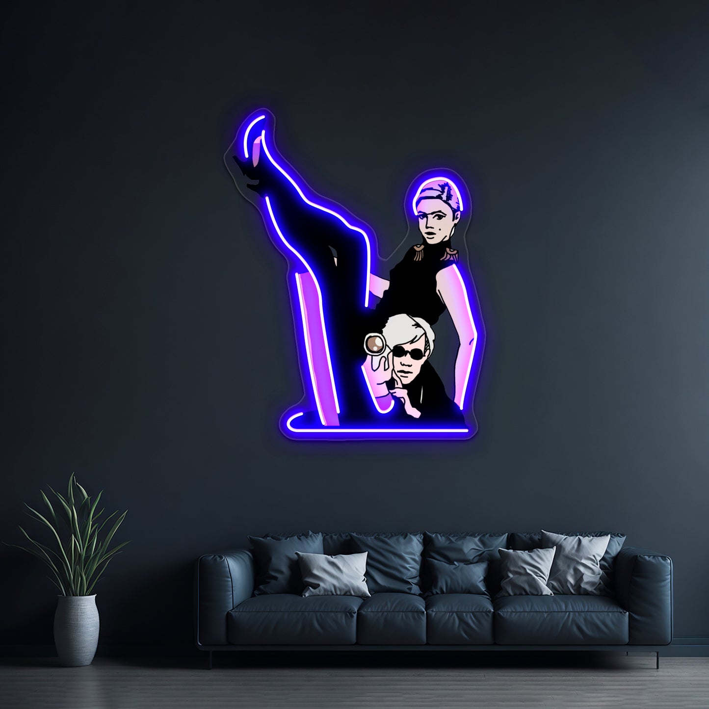 Superstars Artwork Neon Signs For Sale