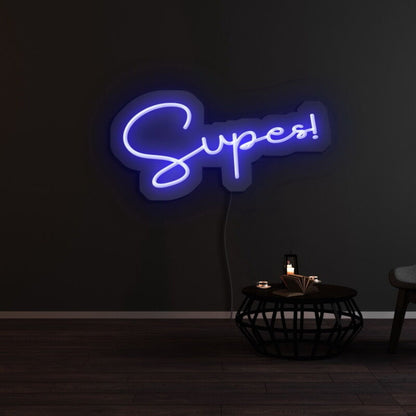 Supes Led Neon Sign - Shineneon