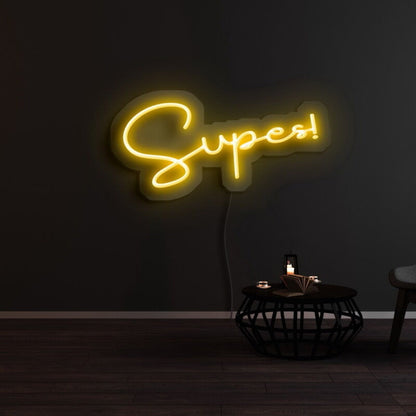 Supes Led Neon Sign - Shineneon