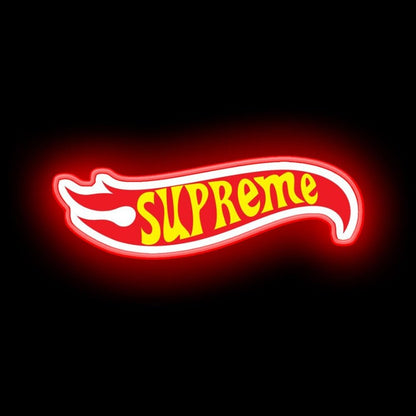 Supreme Hot Wheels Neon Sign - Shineneon
