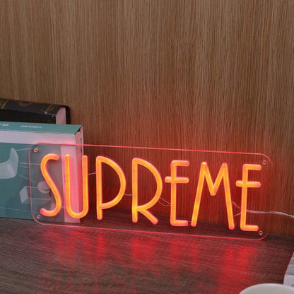 Supreme Red Led Neon Sign - Shineneon
