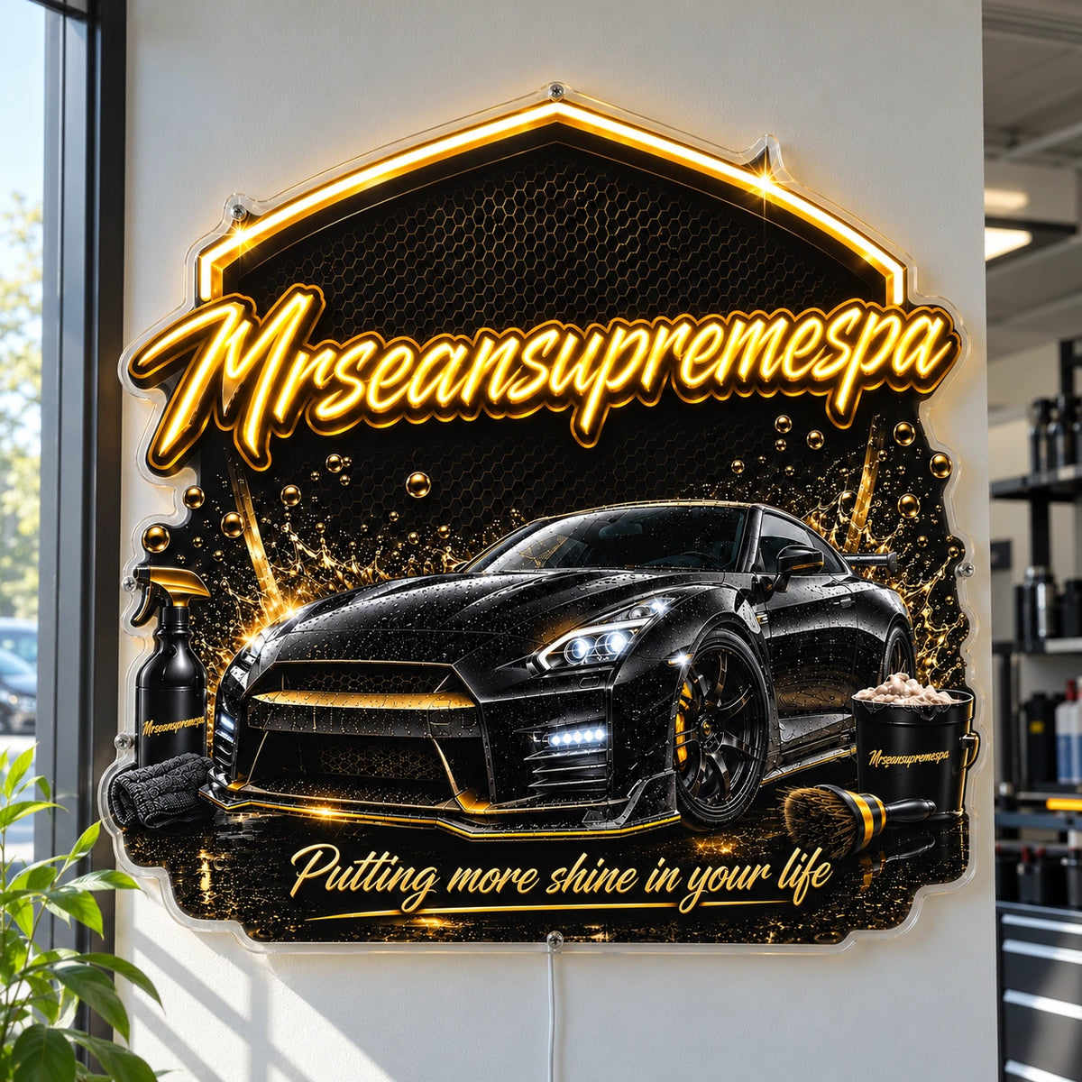 Supreme Spa Custom LED Neon Sign | 13442c3fe2ca7a47d0d2beb5016b563ac8a264b07cbd13151bbcb4b5a871cda0 | natural_light