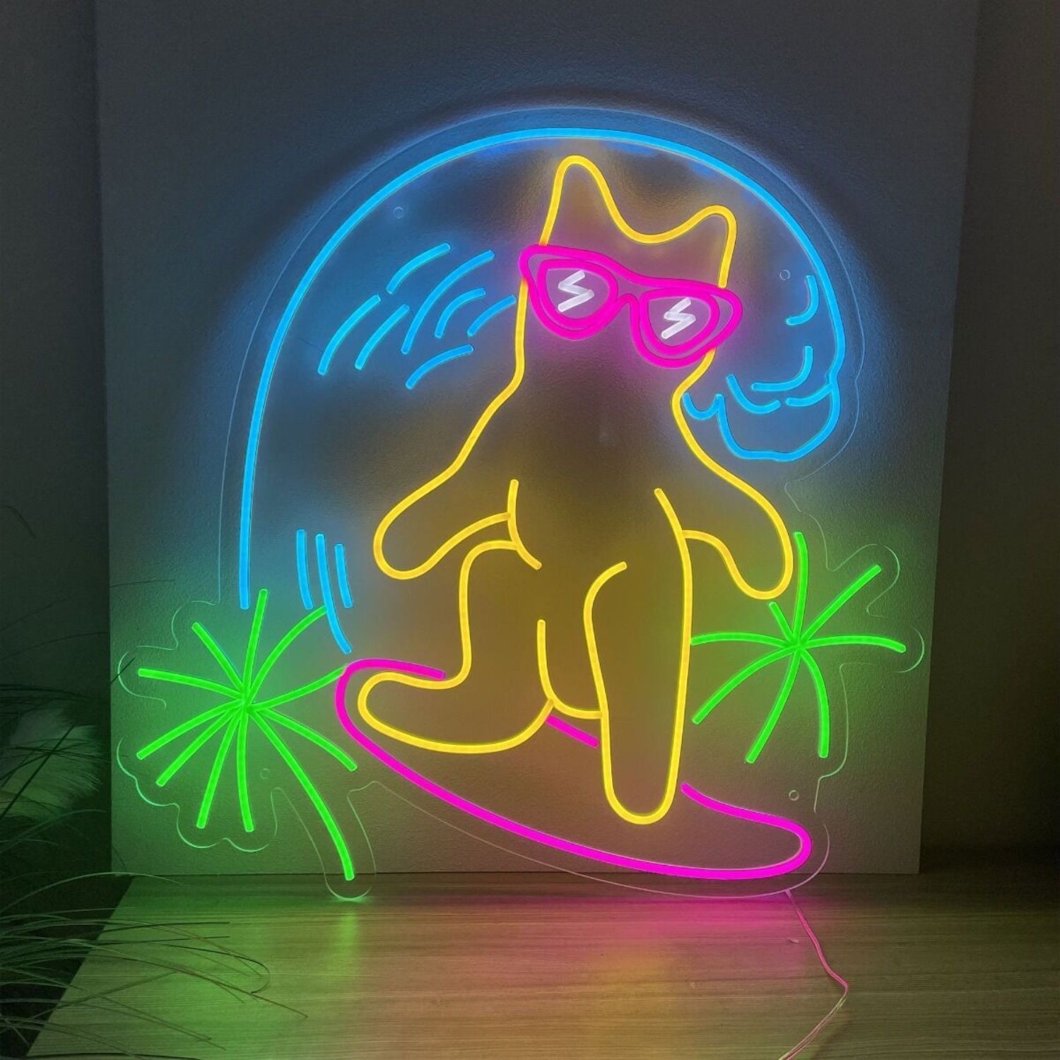 Surf Boy Led Neon Sign Versatile Led Neon Lights - Shineneon