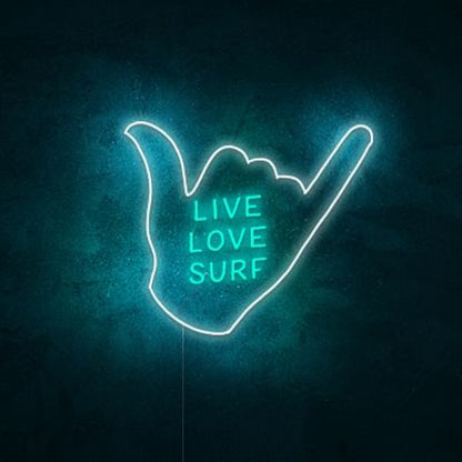 Surf Led Neon Signs Wall Art Neon Led Sign Neon Light | Shineneon