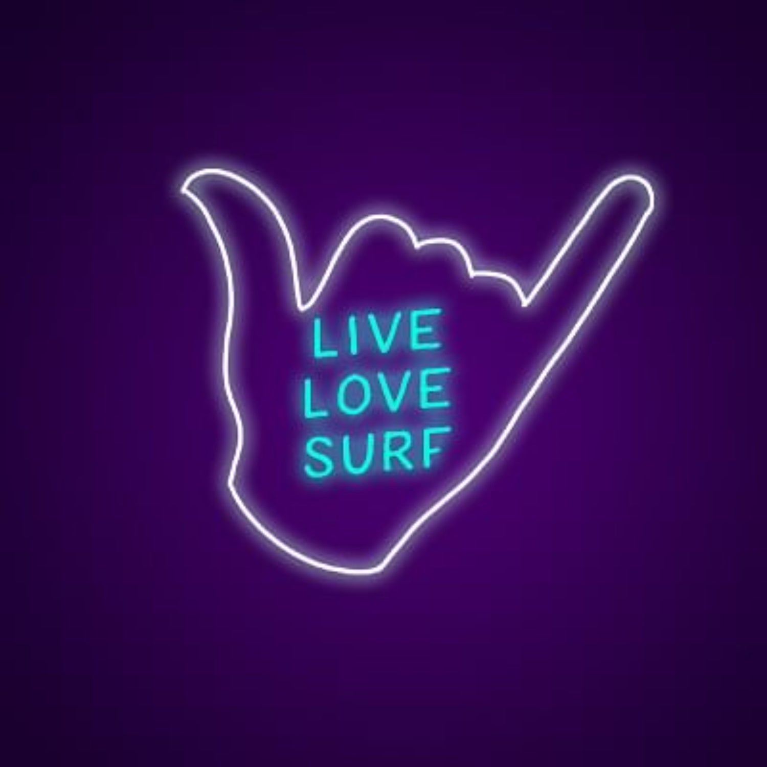 Surf Led Neon Signs Wall Art Neon Led Sign Neon Light | Shineneon