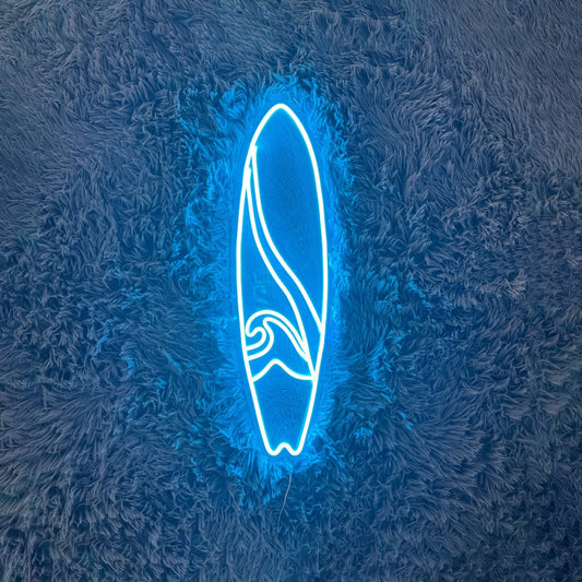 Surfboard Neon Sign