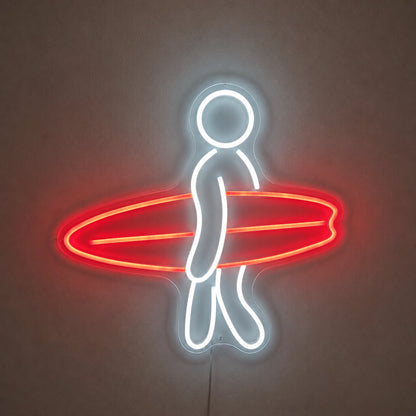 Surfer Board Neon Sign LED Neon Sign main product image