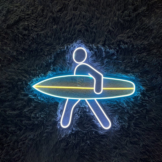 Surfman Neon Sign