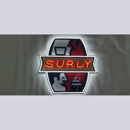 Surly Brewing Logo Neon Sign - Shineneon