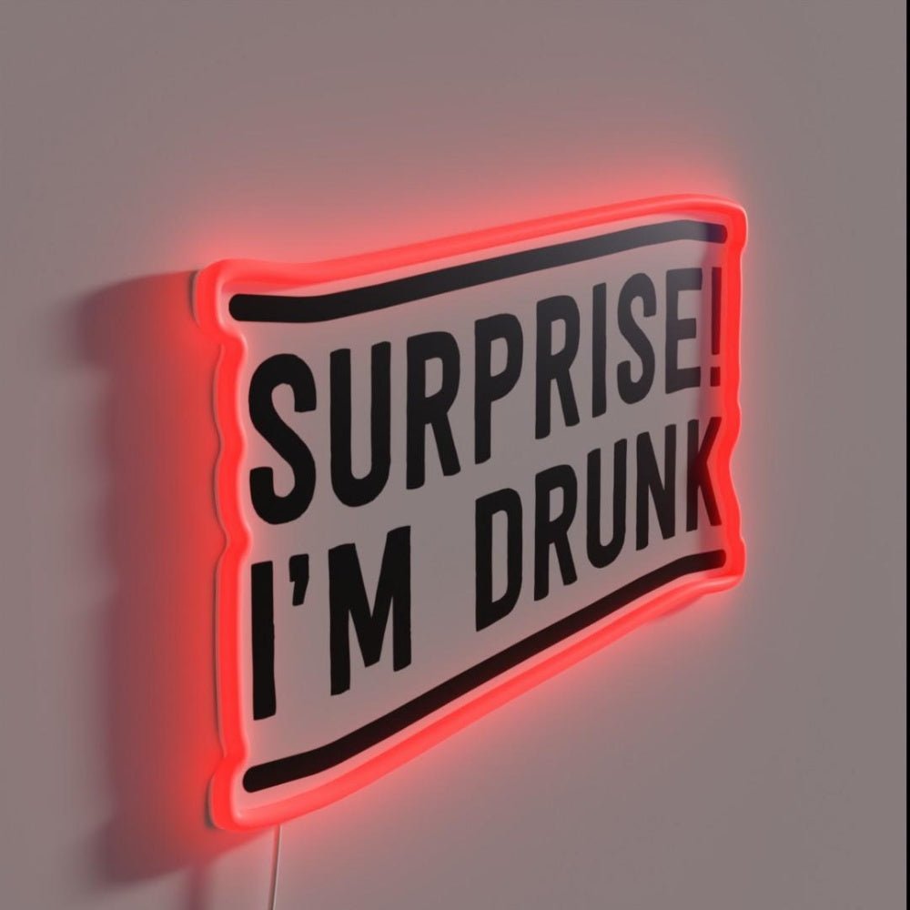 Surprise I M Drunk Rgb Led Neon Sign - Shineneon