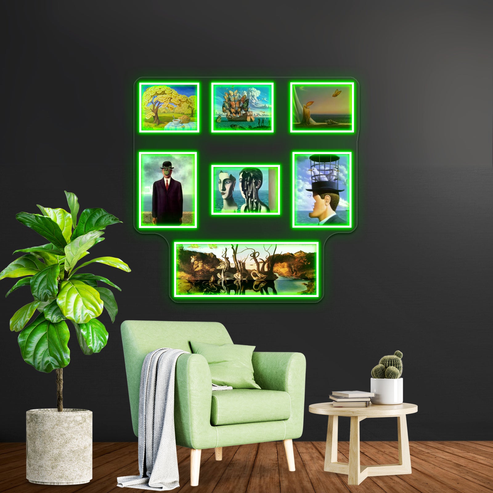 Surreal Art Wall Artwork Neon Signs Pack Wall Artwork Neon Signs | Shineneon