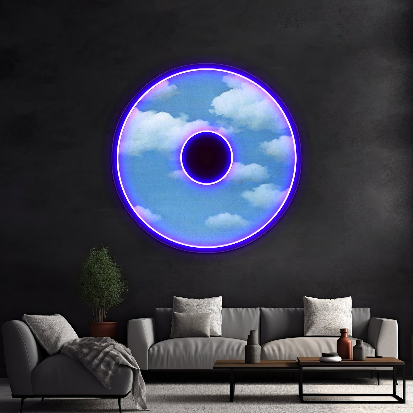 Surrealist Eye Artwork Neon Signs For Sale | Shineneon