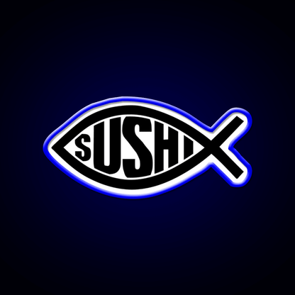 Sushi Fish Snack Food Led Neon Sign Rgb Color - Shineneon