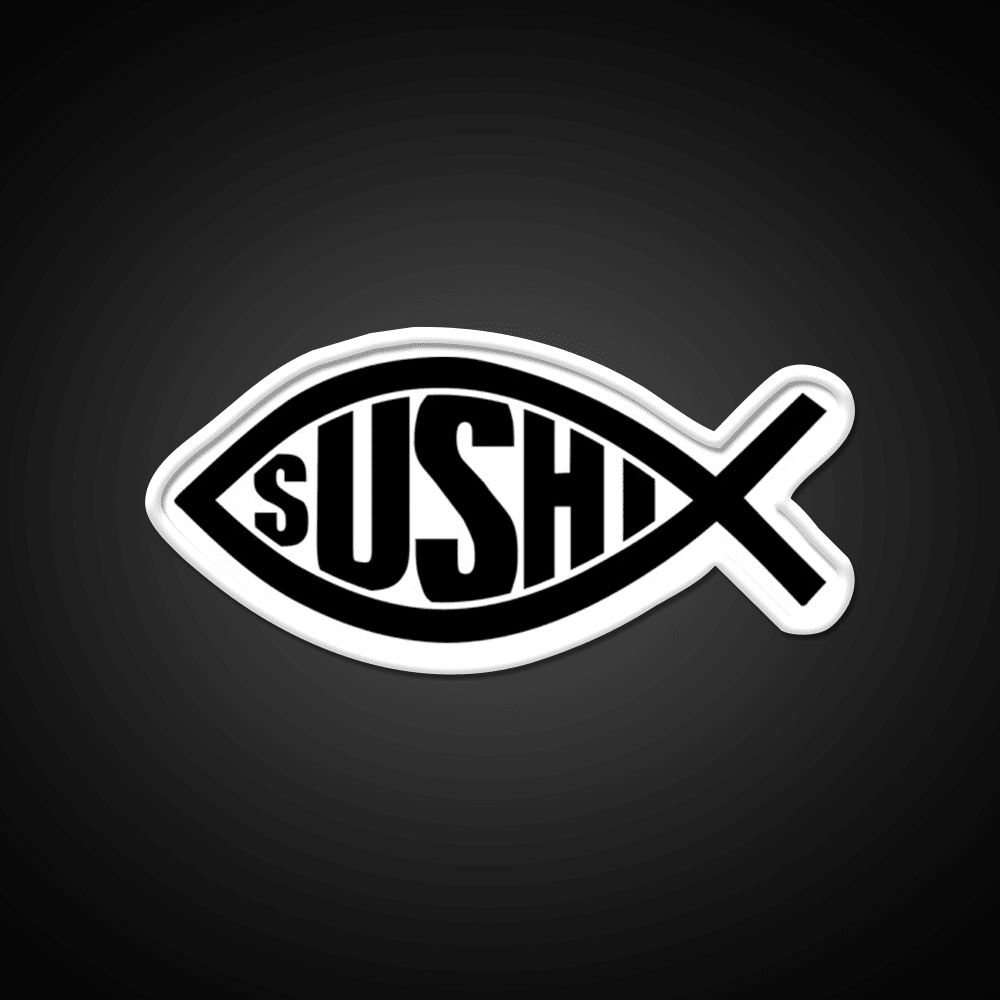 Sushi Fish Snack Food Led Neon Sign Rgb Color - Shineneon