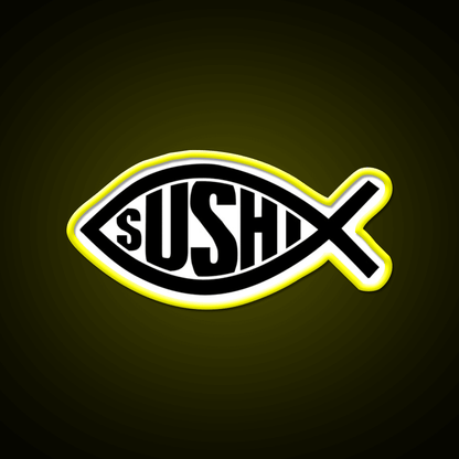 Sushi Fish Snack Food Led Neon Sign Rgb Color - Shineneon
