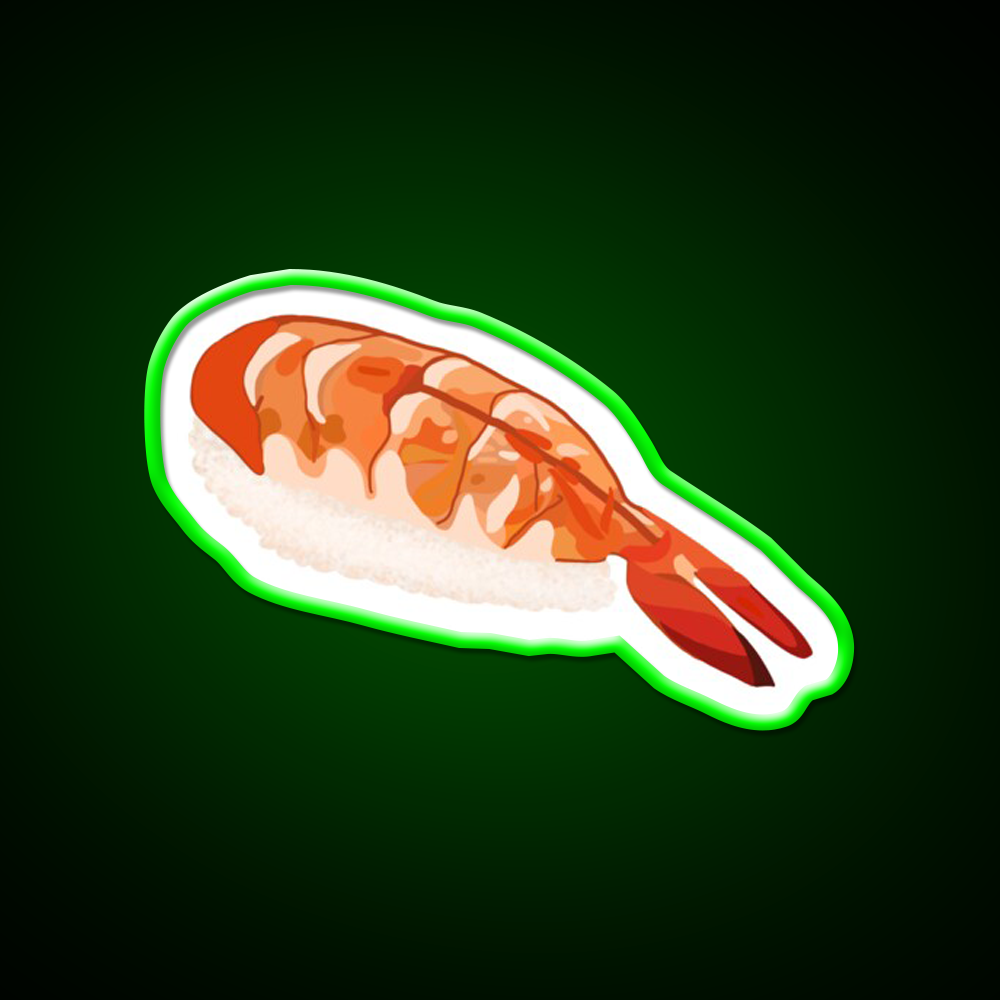 Sushi Led Neon Sign Chinese Food Restaurant Wall Art Rgb Color